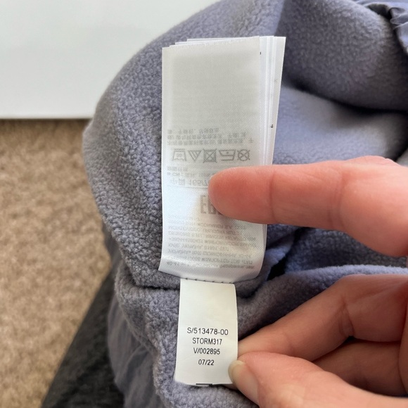 Gap Fit Fleece Lined Snap Bottoms Parachute Sweatpants Purple Size Medium P - Picture 5 of 12